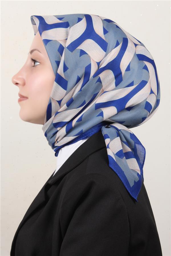 Nirvana Soft Eşarp 8109-6 Gece Mavisi