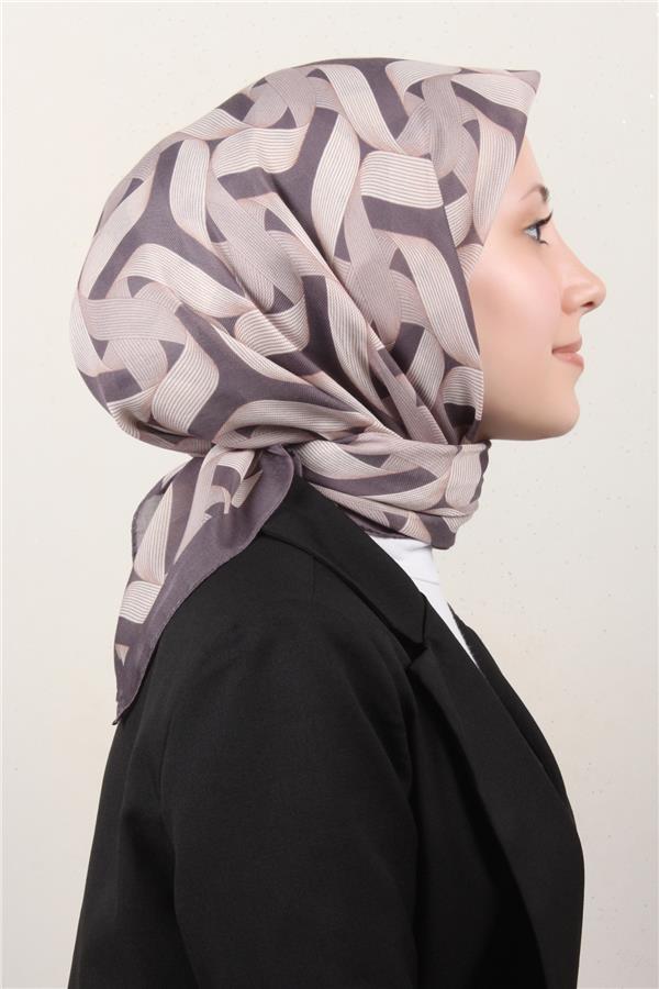 Nirvana Soft Eşarp 8109-7 Füme