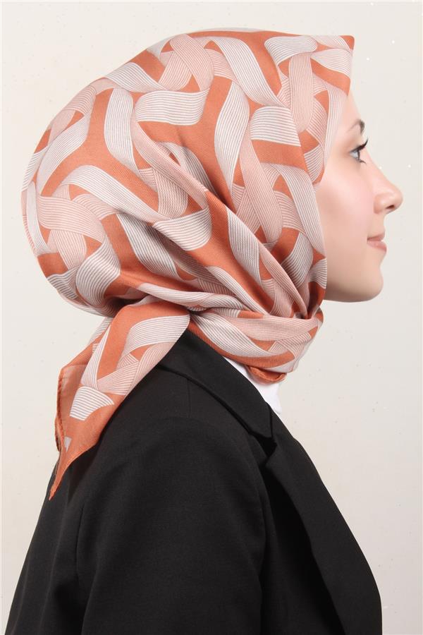 Nirvana Soft Eşarp 8109-8 Turuncu