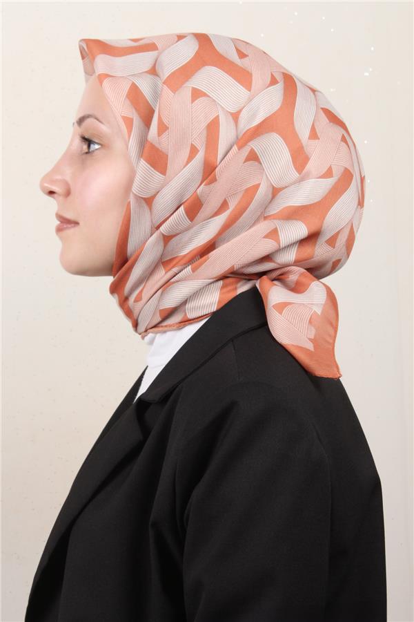Nirvana Soft Eşarp 8109-8 Turuncu