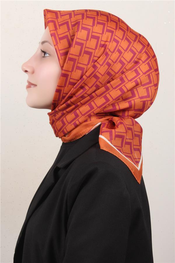 Nirvana Soft Eşarp 8110-1 Turuncu