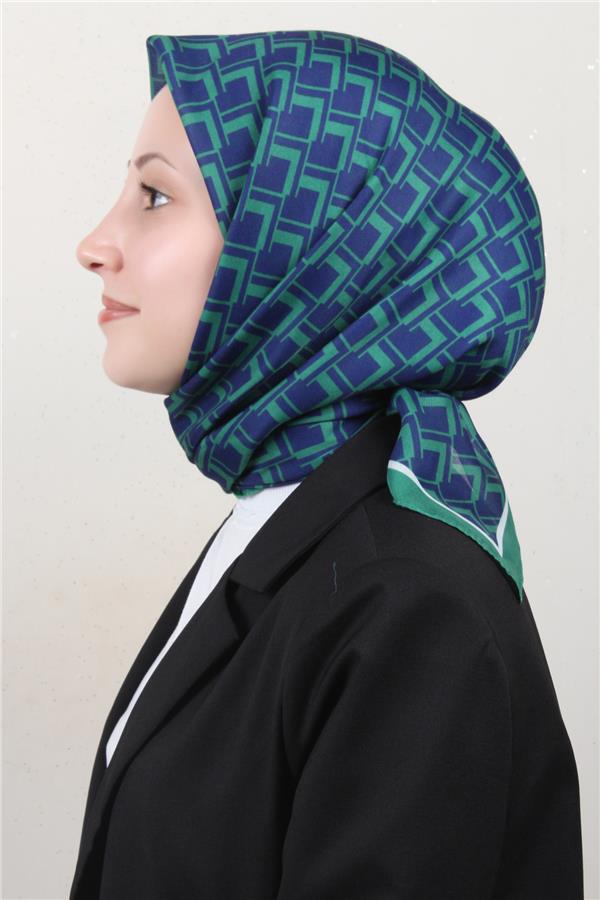 Nirvana Soft Eşarp 8110-12 Laci-Yeşil