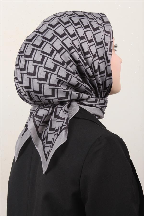 Nirvana Soft Eşarp 8110-13 Gri