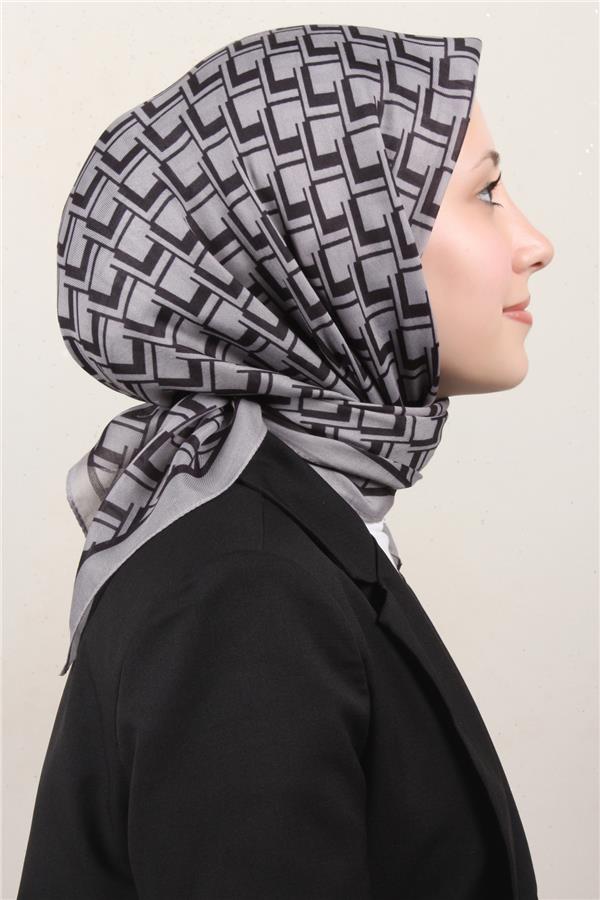 Nirvana Soft Eşarp 8110-13 Gri