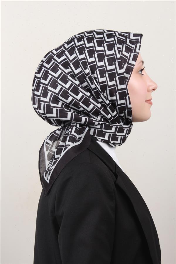 Nirvana Soft Eşarp 8110-16 Siyah