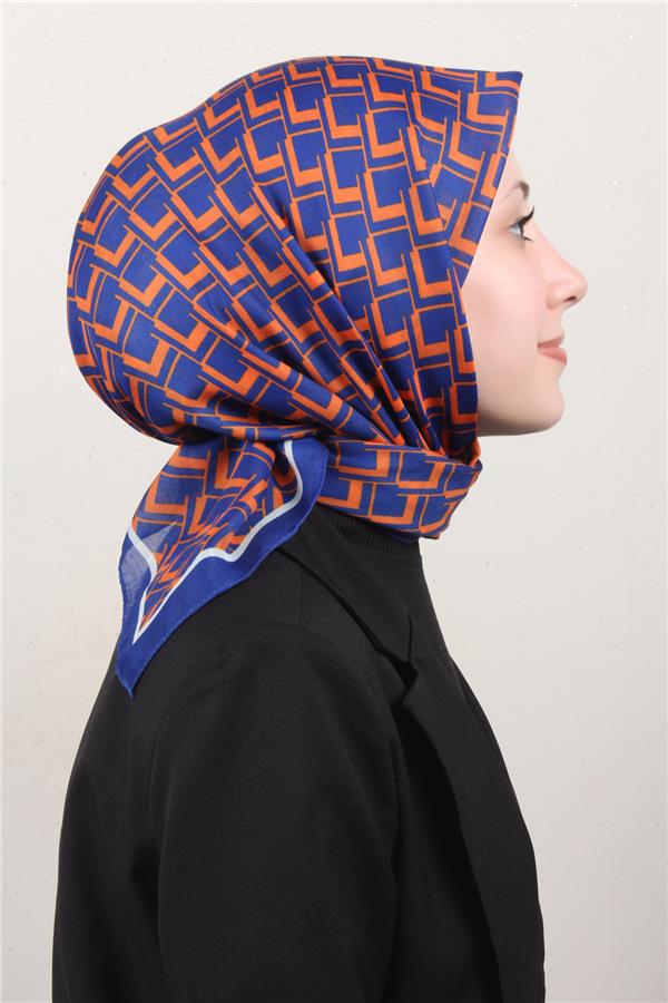 Nirvana Soft Eşarp 8110-2 Gece Mavisi