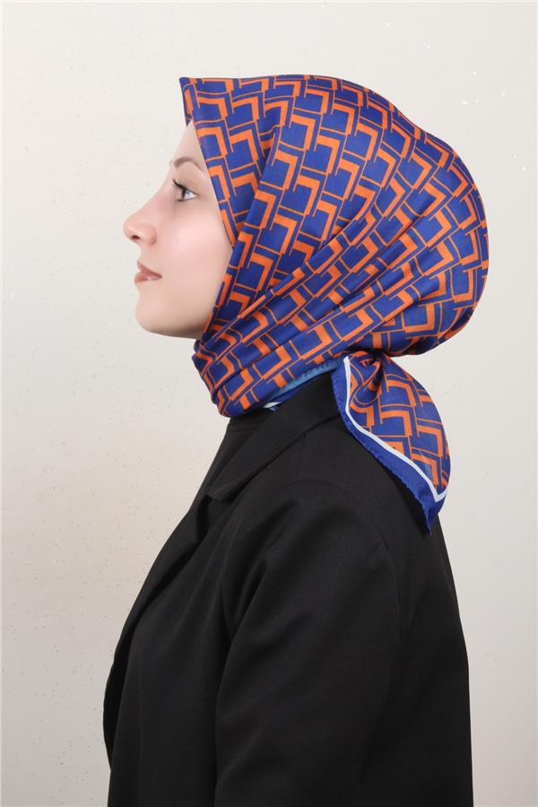 Nirvana Soft Eşarp 8110-2 Gece Mavisi