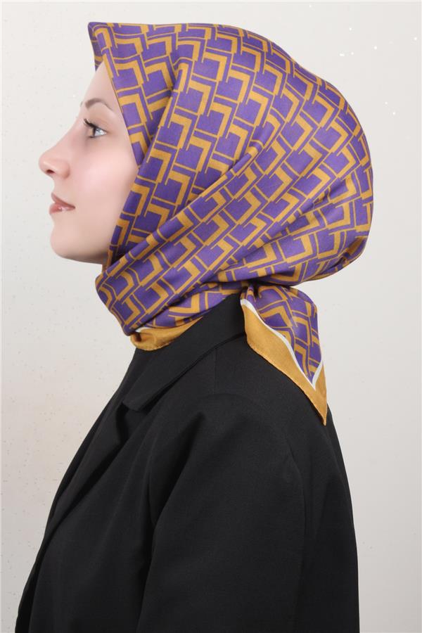 Nirvana Soft Eşarp 8110-3 Mor-Hardal