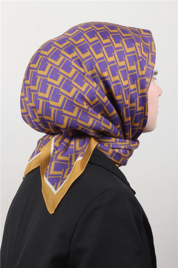 Nirvana Soft Eşarp 8110-3 Mor-Hardal