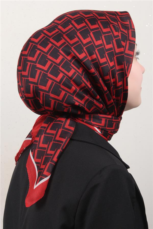 Nirvana Soft Eşarp 8110-4 Kırmızı