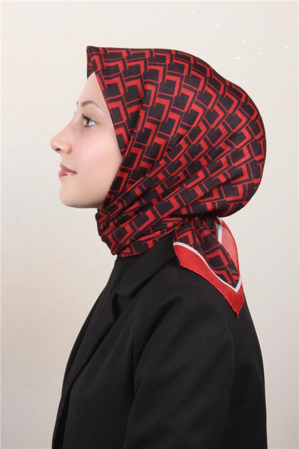 Nirvana Soft Eşarp 8110-4 Kırmızı