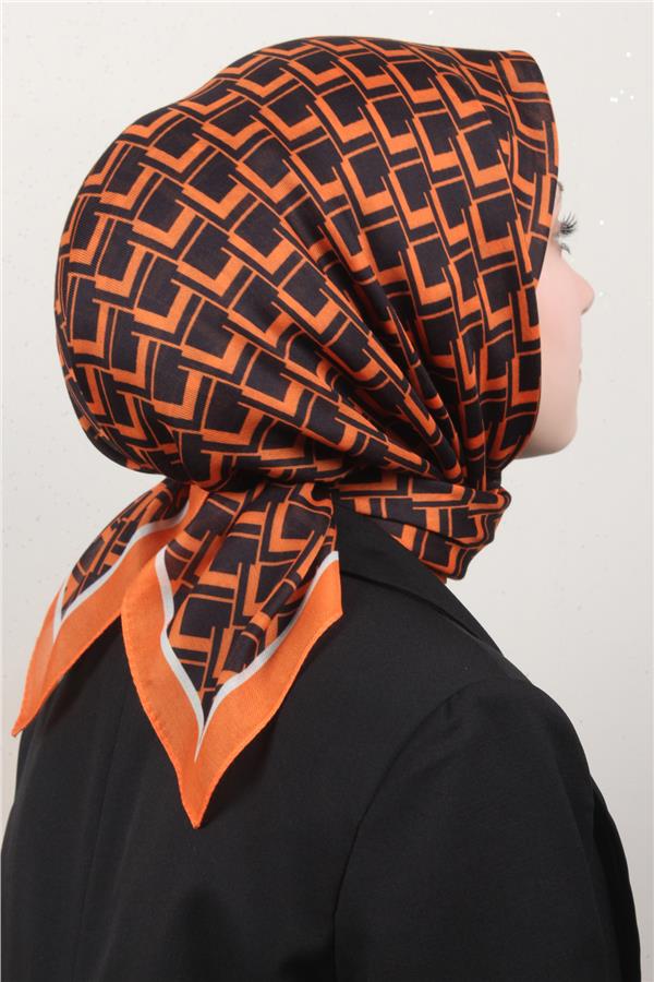 Nirvana Soft Eşarp 8110-6 Turuncu
