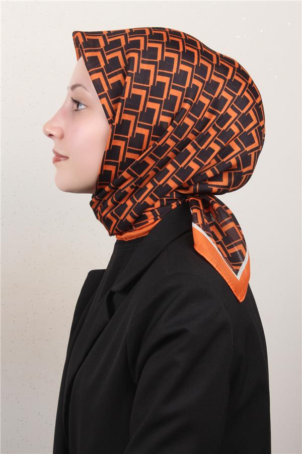 Nirvana Soft Eşarp 8110-6 Turuncu