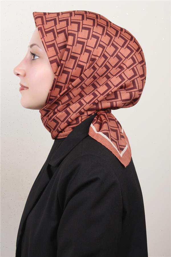 Nirvana Soft Eşarp 8110-7 Soft Turuncu