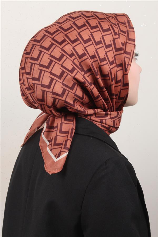 Nirvana Soft Eşarp 8110-7 Soft Turuncu