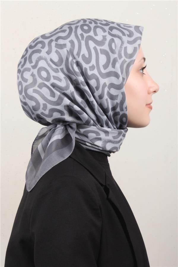 Nirvana Soft Eşarp 8111-12 Açık Gri