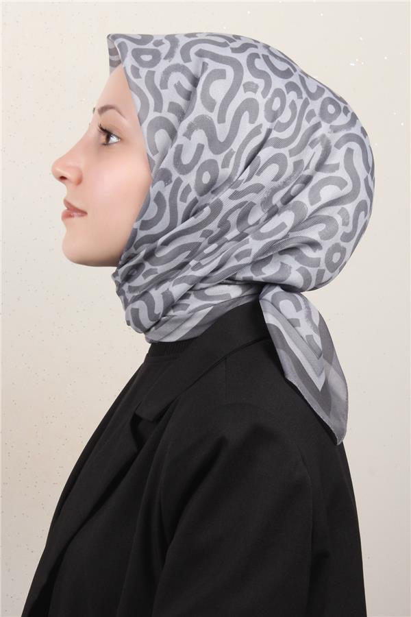 Nirvana Soft Eşarp 8111-12 Açık Gri