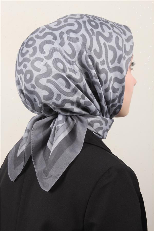 Nirvana Soft Eşarp 8111-12 Açık Gri