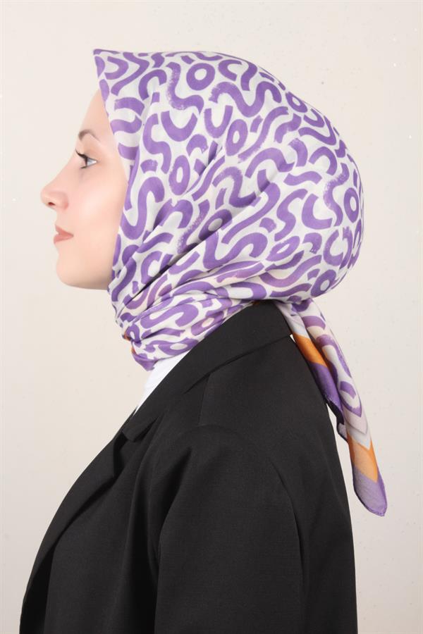 Nirvana Soft Eşarp 8111-13 Lila