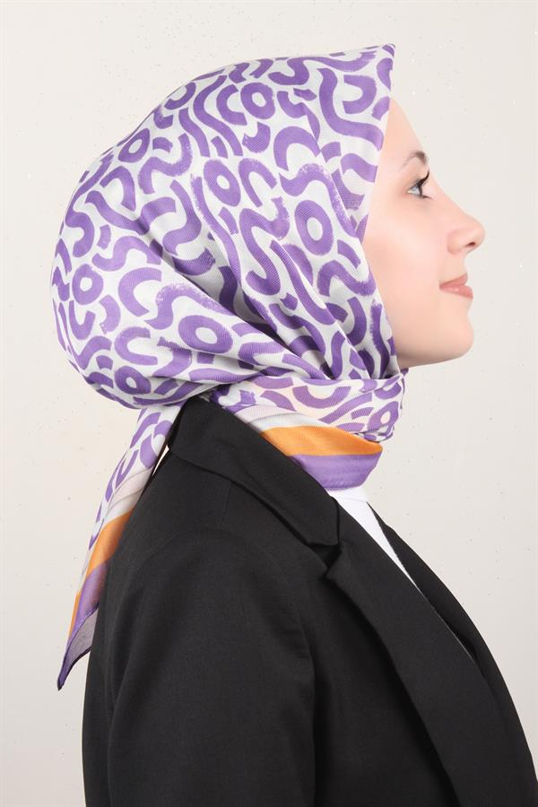 Nirvana Soft Eşarp 8111-13 Lila