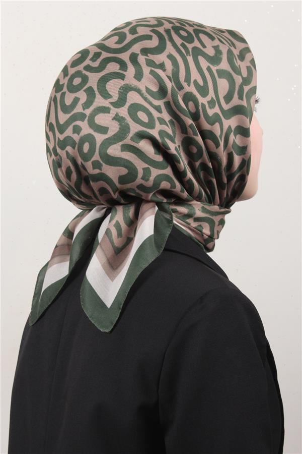 Nirvana Soft Eşarp 8111-9 Yeşi