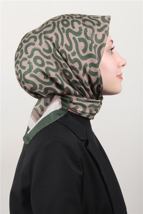 Nirvana Soft Eşarp 8111-9 Yeşi