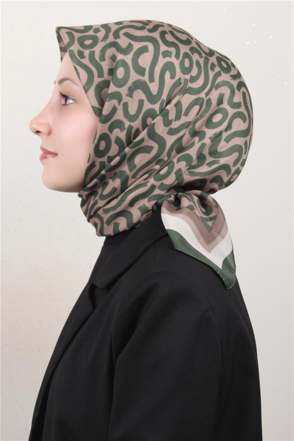 Nirvana Soft Eşarp 8111-9 Yeşi