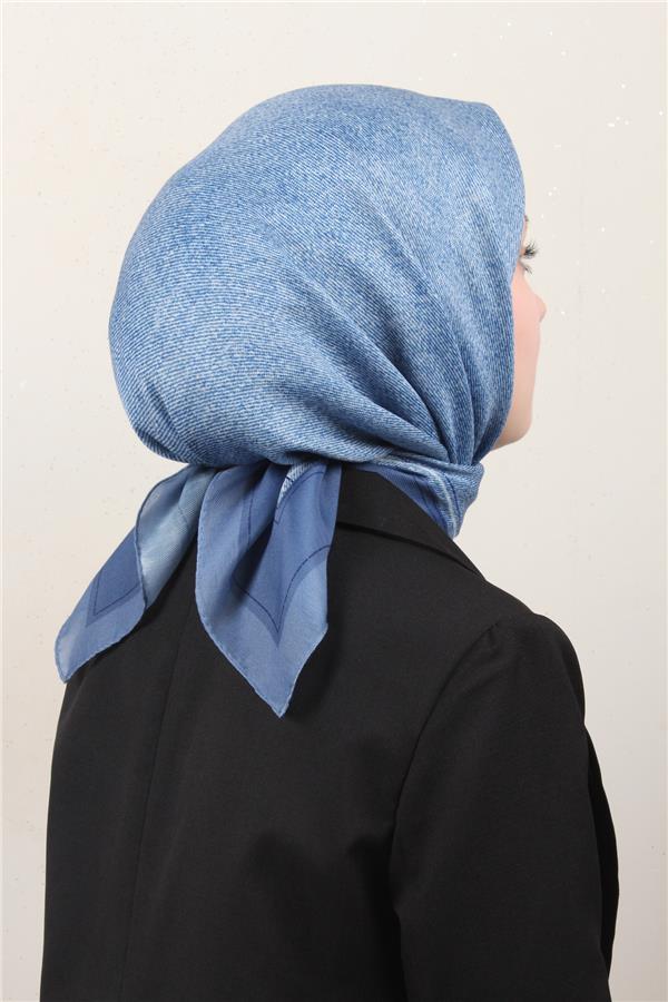 Nirvana Soft Eşarp 8112-1 Açık Mavi