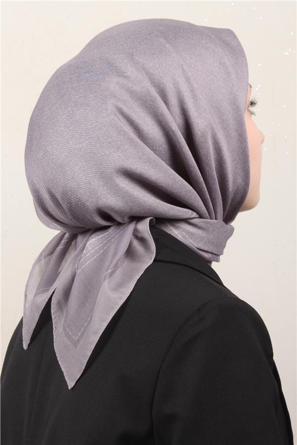 Nirvana Soft Eşarp 8112-12 Açık Gri