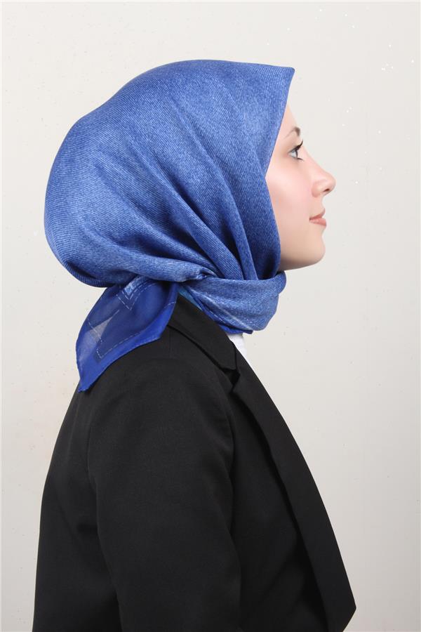 Nirvana Soft Eşarp 8112-14 Gece Mavisi