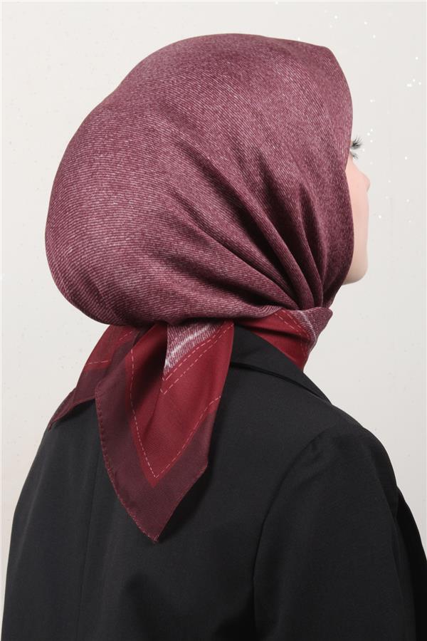 Nirvana Soft Eşarp 8112-4 Bordo