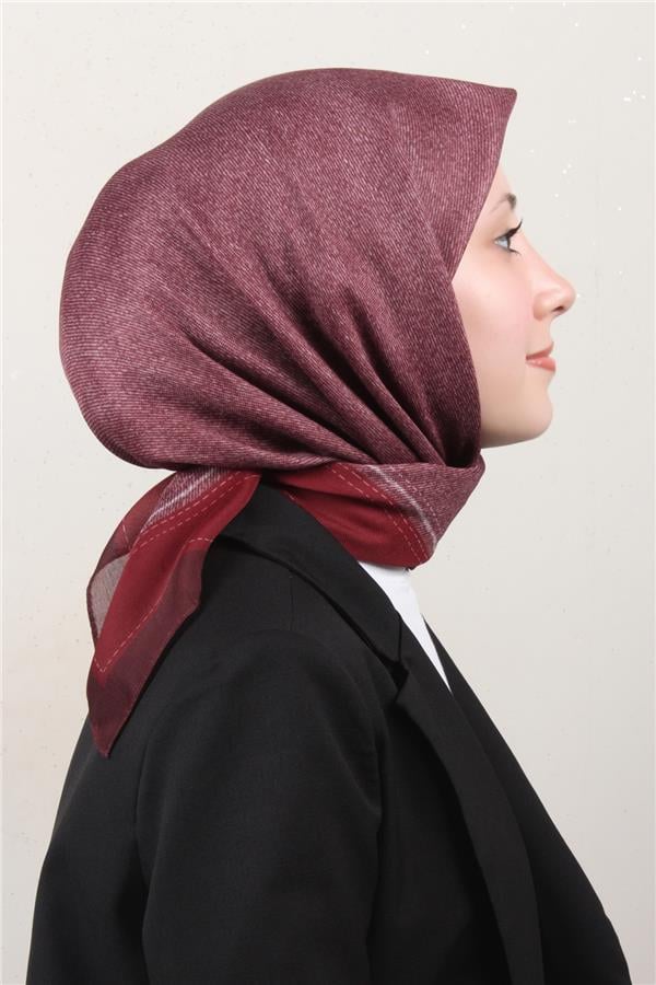 Nirvana Soft Eşarp 8112-4 Bordo
