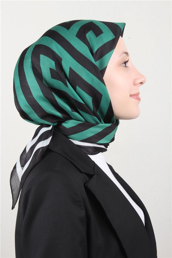 Nirvana Soft Eşarp 8113-1 Zümrüt