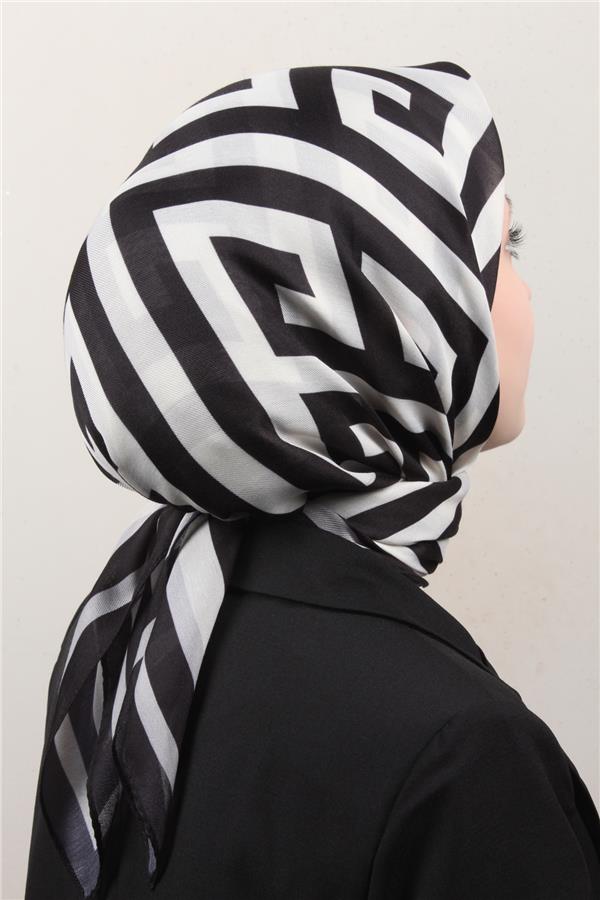 Nirvana Soft Eşarp 8113-14 Siyah