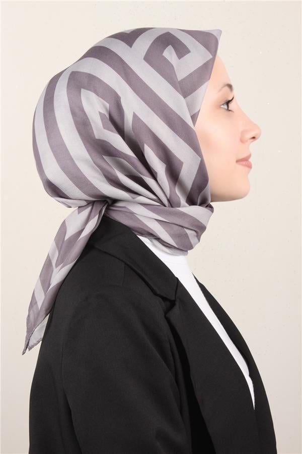 Nirvana Soft Eşarp 8113-16 Gri