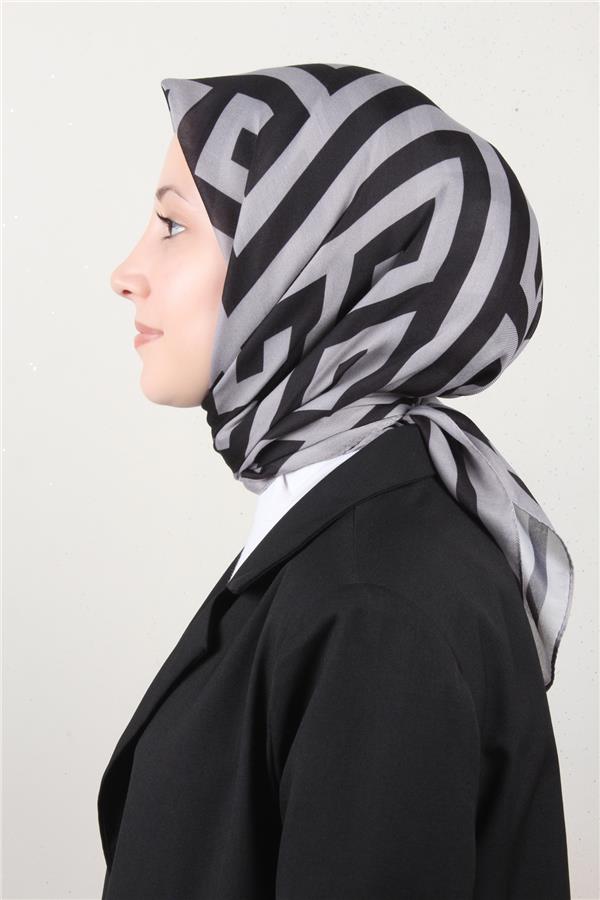 Nirvana Soft Eşarp 8113-19 Gri