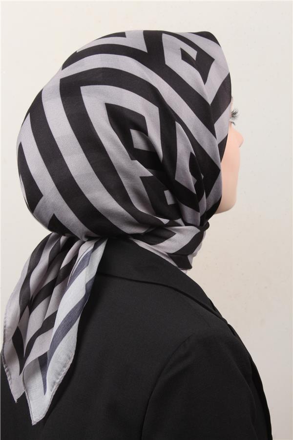 Nirvana Soft Eşarp 8113-19 Gri