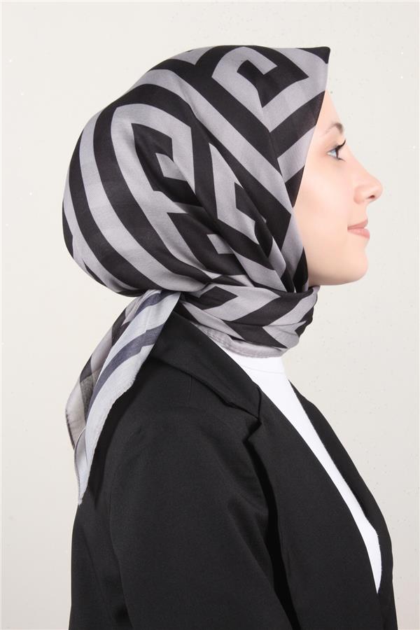 Nirvana Soft Eşarp 8113-19 Gri