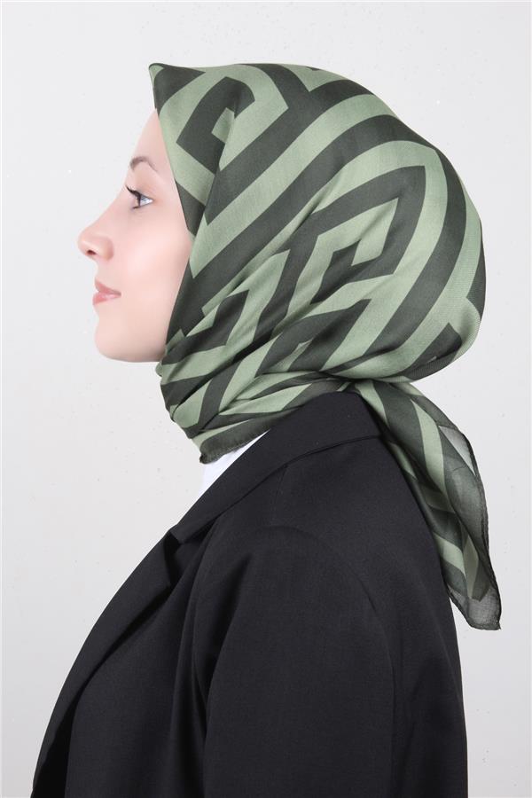 Nirvana Soft Eşarp 8113-4 Haki