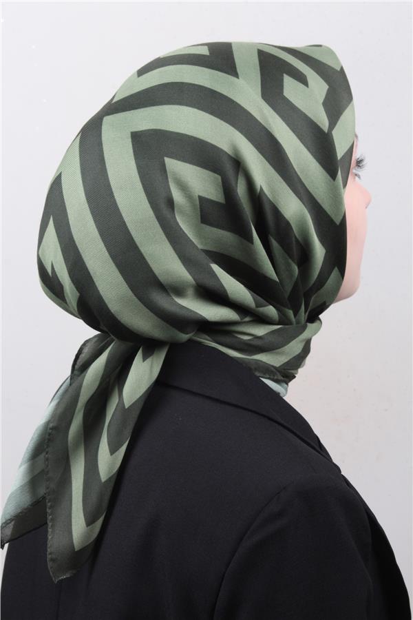 Nirvana Soft Eşarp 8113-4 Haki