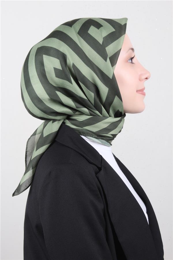 Nirvana Soft Eşarp 8113-4 Haki