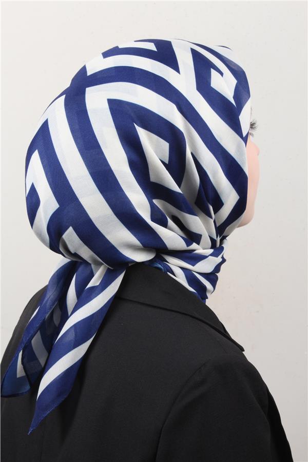 Nirvana Soft Eşarp 8113-5 Gece Mavisi