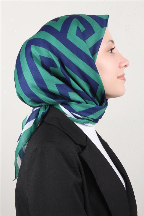 Nirvana Soft Eşarp 8113-7 Yeşil-Laci