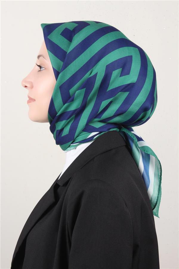 Nirvana Soft Eşarp 8113-7 Yeşil-Laci