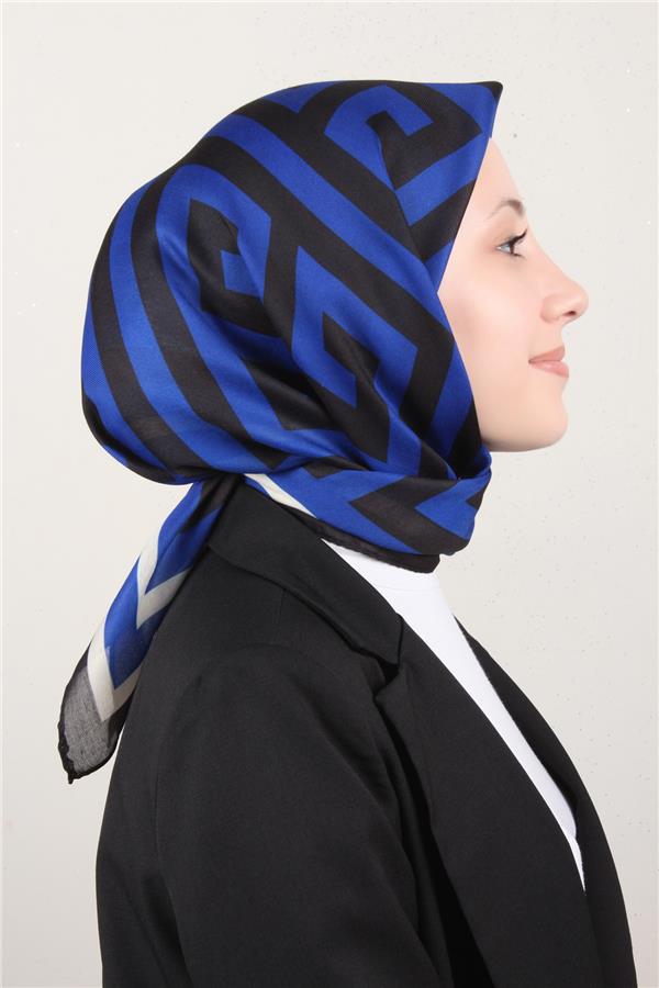 Nirvana Soft Eşarp 8113-9 Saks