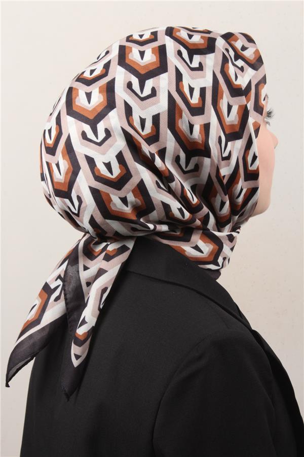 Nirvana Soft Eşarp 8114-1 Kahverengi