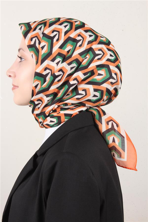 Nirvana Soft Eşarp 8114-12 Turuncu