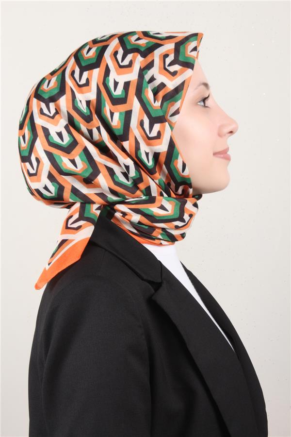 Nirvana Soft Eşarp 8114-12 Turuncu