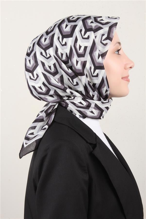 Nirvana Soft Eşarp 8114-14 Siyah