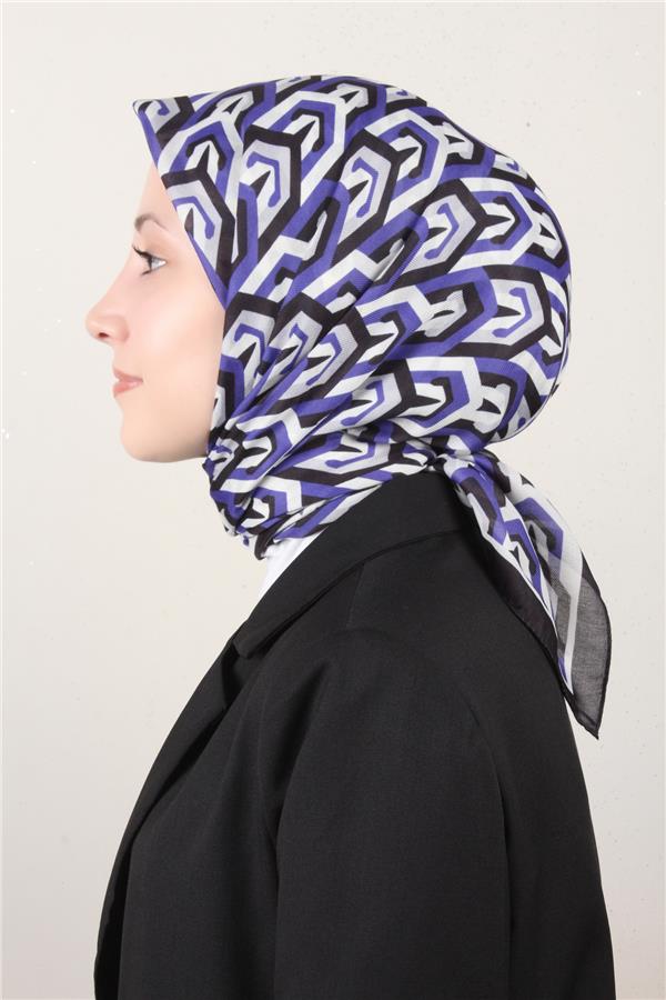 Nirvana Soft Eşarp 8114-7 Mor